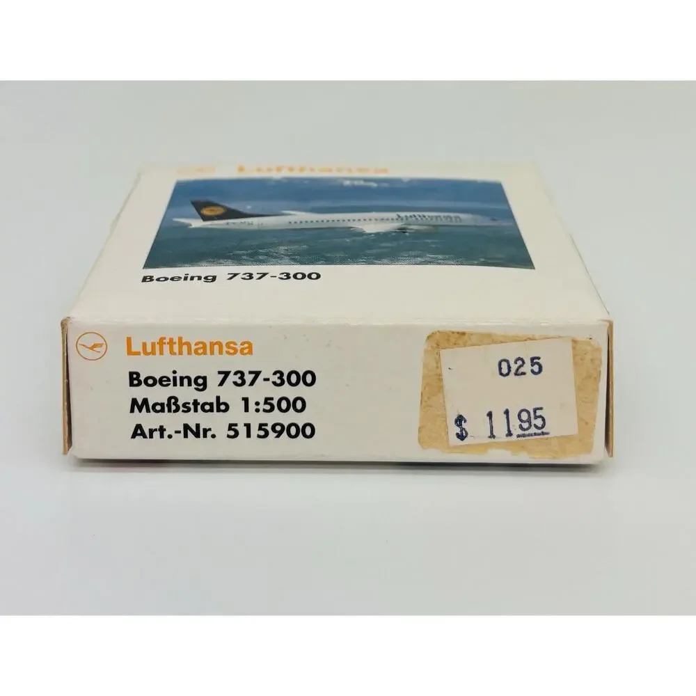 Herpa Wings 1:500 Lufthansa Boeing 737-300 Diecast 515900 New